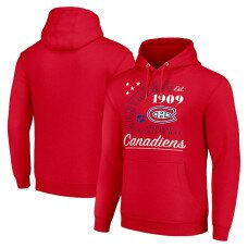Montreal Canadiens Starter Arch City Team Graphic Fleece Pullover Hoodie - Red Montreal Canadiens Starter Arch City Team Graphic Fleece Pullover Hoodie - Red